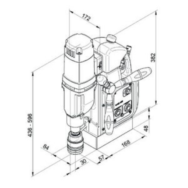 Картинка - Сверлильный станок на магнитном основании BDS Maschinen MAB 485