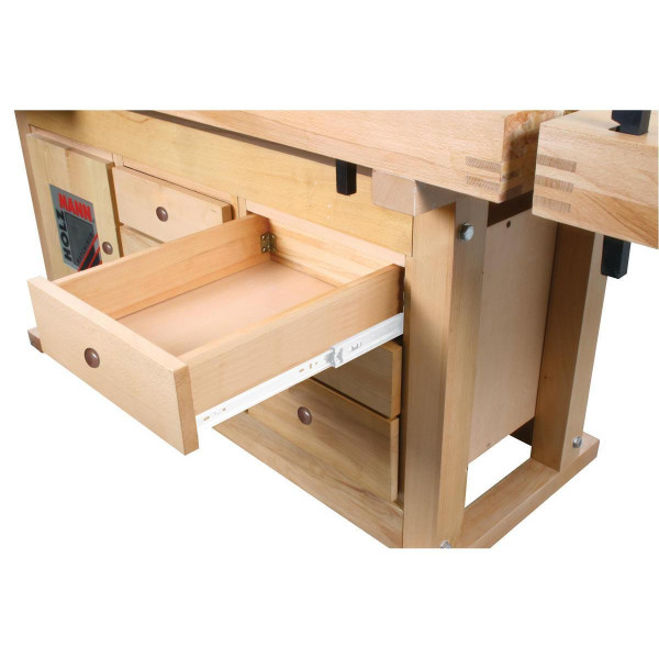 Картинка - Верстак столярный из каучукового дерева Holzmann WB210C