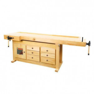 Верстак столярний з каучукового дерева Holzmann WB210C