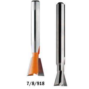 Фреза для соединения "ласточкин хвост" HM D = 16 I = 22 L = 60,3 S = 8 (918.158.11)