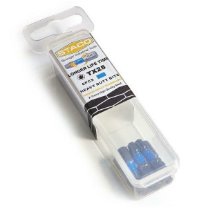 Биты 1/4 ", TX25, HEAVY DUTY, Torsion Impact, 6шт. (20794.STACO)