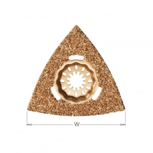 Пильное полотно осциляционное W = 80 (OMF001-X1)