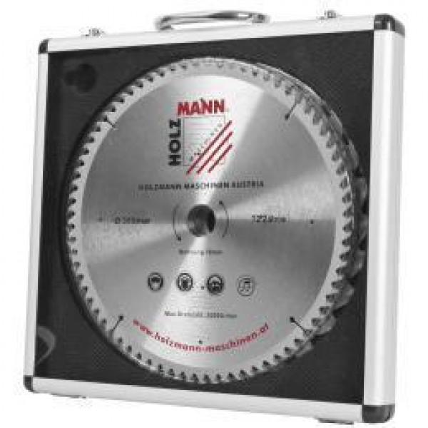 Картинка - Комплект пильных твердосплавных дисков в алюминиевом чемодане Holzmann KSB254SET