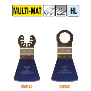 Пильное полотно W = 52 I = 45 1 шт. универсальное крепление (OMM20)