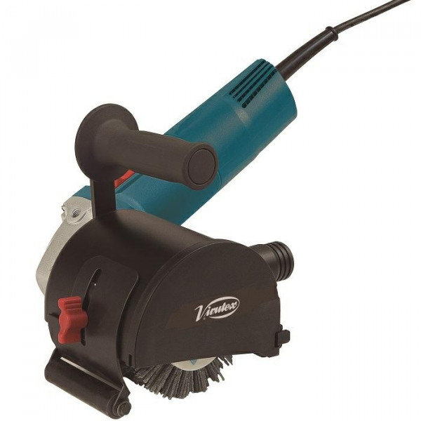 Картинка - Щеточная полировальная машина 1400W 4000RPM Набор: нейлоновая щетка + металлическая щетка + чемодан (ST62)