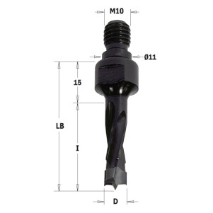 Свердло D = 10x50x65 S = M10 / 11x4 (340.100.12)