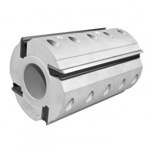 Барабан с механическим креплением ножей D=125 F=40 I=220 Z4 ALU MEC GS1