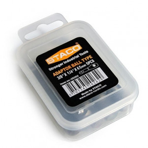 Переходник для насадных бит 1/4 на 3/8 "дюйма 65мм 5 шт. (20262.STACO)