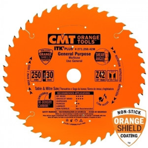 Пильный диск по дереву с тонким пропилом CMT 271.216.36M HM D = 216 F = 30 Z = 36N K = 1,8 / 1,2