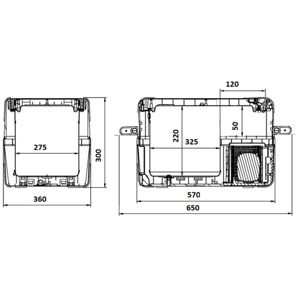 Фото - Холодильник автомобільний Brevia 25л