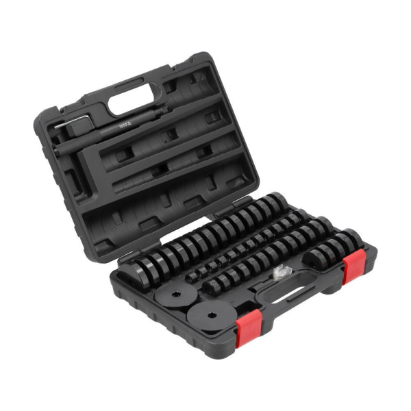 Фото - Набір для регулювання сальників підшипників та гумових з'єднань YATO 52 шт YT-25417