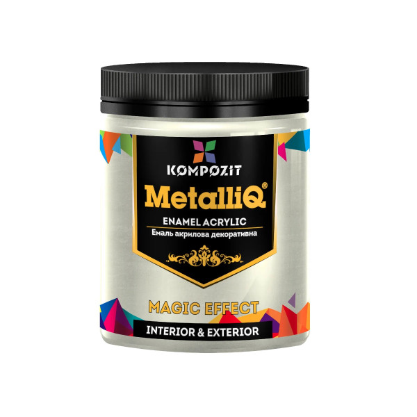 Фото - Емаль акрилова Kompozit MetalliQ перлина 0.5 кг