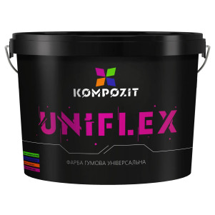 Фарба гумова Kompozit UNIFLEX База-С 3.5 кг