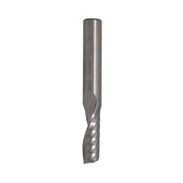 Картинка - Фреза ITA TOOLS VHM Z1 D=8 I=22 L=60 S=8 RH позитив plexi ST01.08.022.060.08R