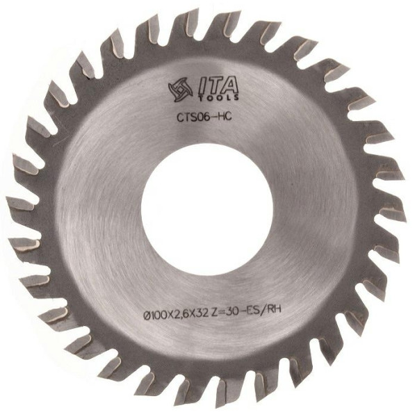 Картинка - Пила ITA TOOLS D=100 F=32 Z=30 K=2,6 Зуб: R позитив PKA.100032030.P1R