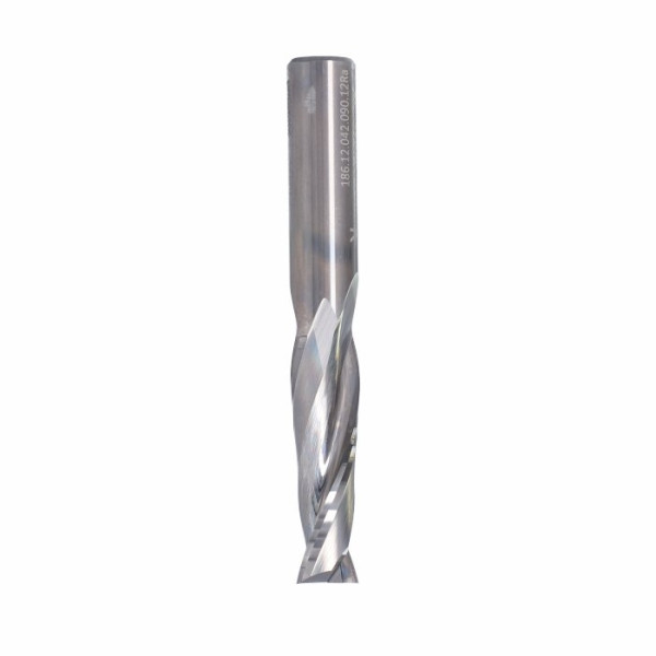 Фото - Фреза ITA TOOLS VHM Z2 D=12 I=42 L=90 S=12 RH позитив, mirror finish, алюміній і пластик SQ01.12.042.090.12R