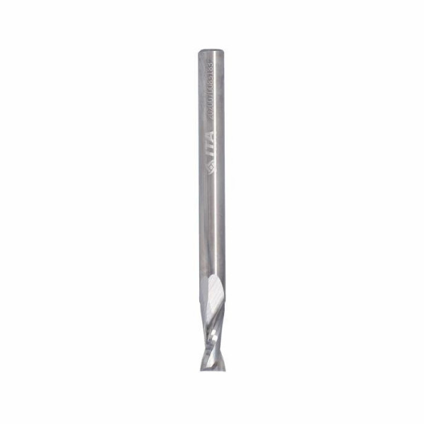 Картинка - Фреза ITA TOOLS VHM Z2 D=5 I=12 L=60 S=5 RH позитив, mirror finish, алюминий и пластик SQ01.05.012.060.05R