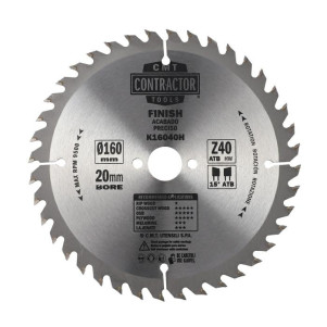 Пила CMT D=160 K=2,2/1,4 F=20 Z=24 ATB K16024H