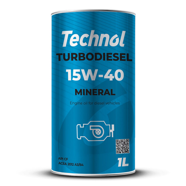 Фото - Моторне масло Technol Turbodiesel 15W-40, 1л