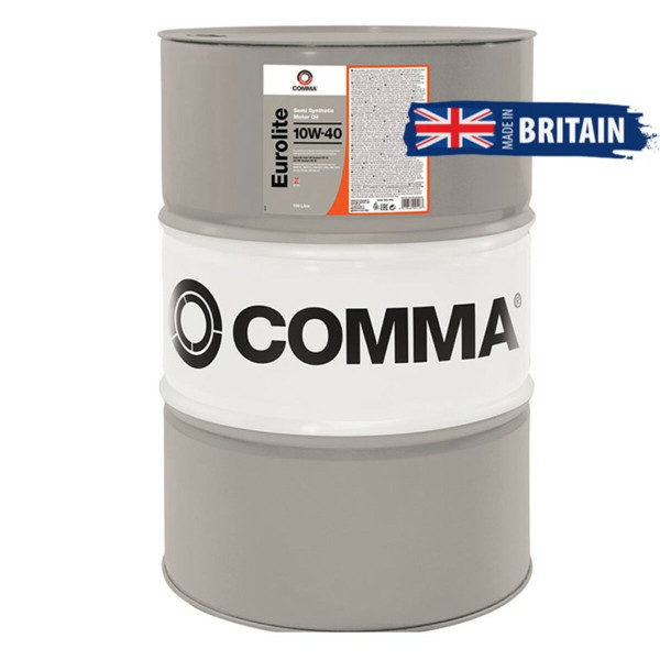 Картинка - Моторное масло Comma EUROLITE 10W-40 199л