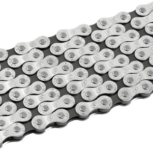 Цепь велосипедная Grey's 7-8шв. S52 Half Silver, 116 звеньев