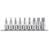 Картинка 1 - Набор головок торцевых TORX на планке Molder 1/2" CR-V 9шт.