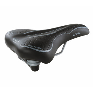 Седло велосипедное Selle Monte Grappa EL Future Man, черное