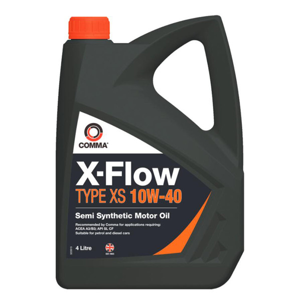 Картинка - Моторное масло Comma X-FLOW TYPE XS 10W-40 4л