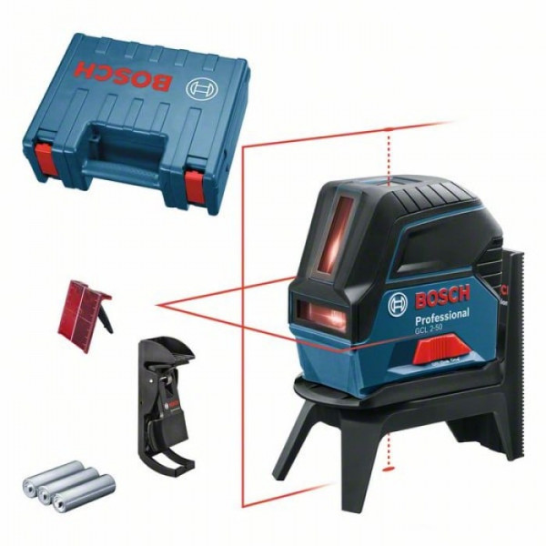 Фото - Лазерний нівелір Bosch GCL 2-50 + RM1