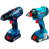 Фото 3 - Дриль-шуруповерт Bosch GSR 180 Li + GDX 180 Li