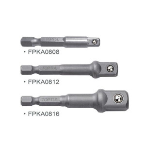 Набор переходников под шуруповерт TOPTUL 3 шт 1/4", 3/8", 1/2" GAAR0301