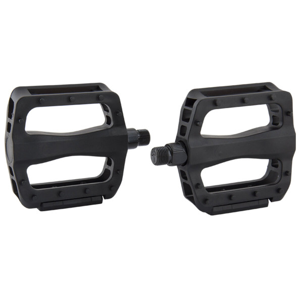 Фото - Велосипедні педалі Grey's із рефлектором із поліпропілену, чорні, 1 пара GR14150