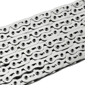 Цепь велосипедная Grey's 1шв. MK747L NP Silver, 112 звеньев