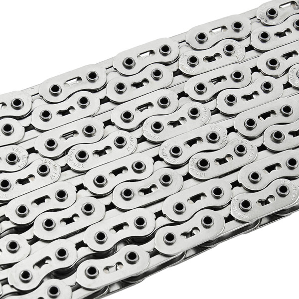 Фото - Ланцюг велосипедний Grey's 1шв. MK747L NP Silver, 112 ланок