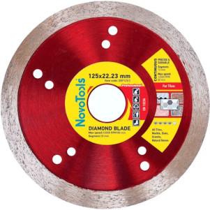 Диск алмазний NovoTools Profi 125 x 22,23 мм, Плитка