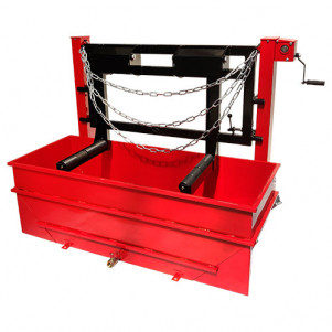 Візок для транспортування та встановлення + ванна для перевірки вантажних коліс ХЗСО KWT4050 Візок для транспортування та встановлення + ванна для перевірки вантажних коліс ХЗСО KWT4050