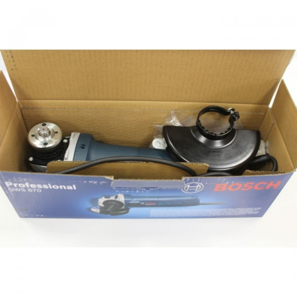 Картинка - Угловая шлифмашина Bosch GWS 670 Professional (0601375606)