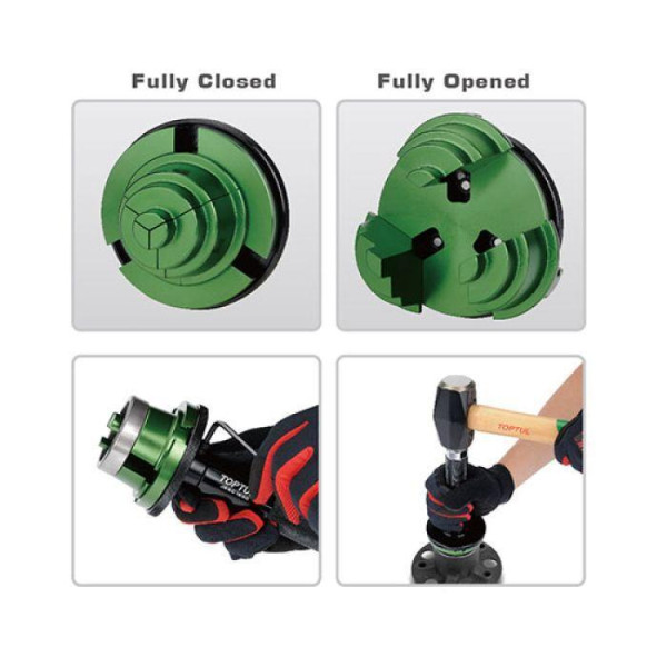 Картинка - Инструмент для установки сальников и подшипников TOPTUL18-90 мм JEBC1890