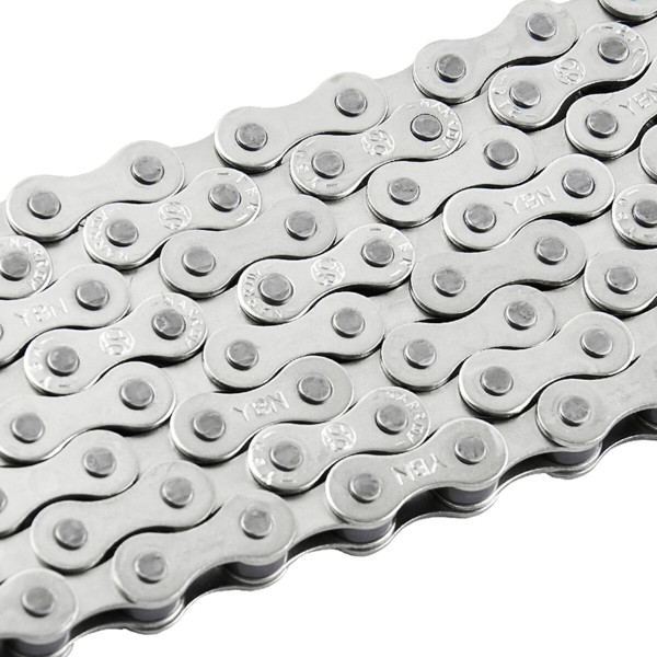 Фото - Ланцюг велосипедний Grey's 1шв. S410 NP Silver, 112 ланок
