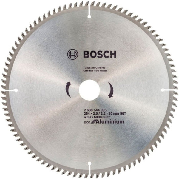 Картинка - Диск пильный Bosch Eco for Aluminium 254х30х96Т (2608644395)