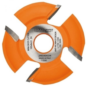 Фреза для ламелей D = 100 B = 22 Z = 4 K = 8,0 / 6,0 (240.004.04)