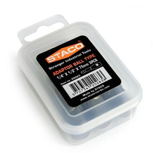 Переходник для насадных бит 1/4 на 1/2 "75мм 3шт. (20263.STACO)