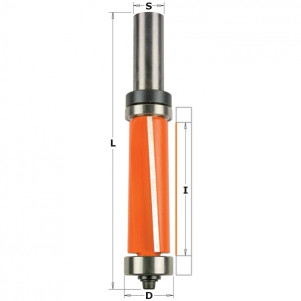 Фреза прямая (обгоночная) с двумя подшипниками HM I = 50,8 D = 19 S = 12 (906.690.11B)