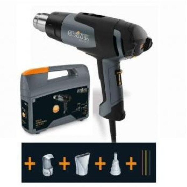 Картинка - Фен STEINEL HG 2120 E кейс, набор насадок