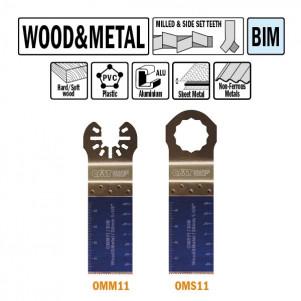 Пильное полотно W = 28 I = 48 TPI = 18 5 шт. крепления под Fein i Festool (OMS11)