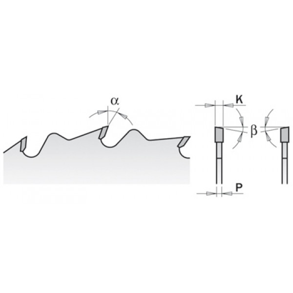 Фото - Пильний диск CMT по дереву для повздовжнього 290.200.24M HM 200x30x2,8 / 1,8 Z = 24