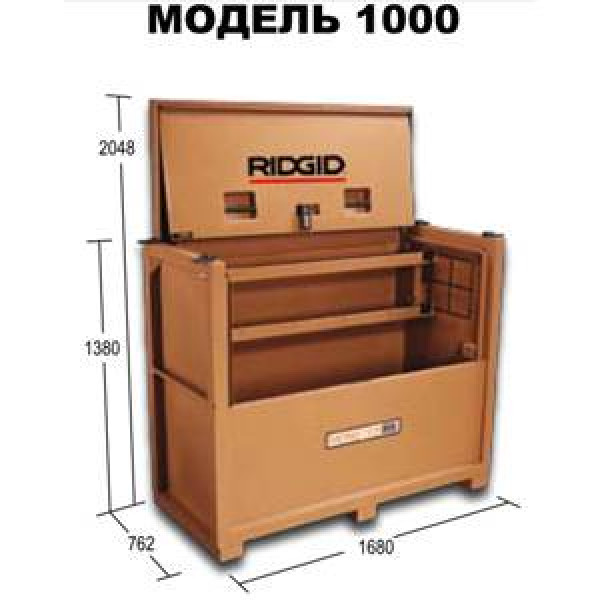 Фото - Модель 1000 - контейнер з кришкою на петлях