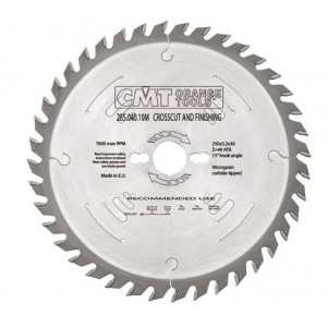 Пила HM D = 550 F = 30 Z = 60 K = 4,2 / 3,2 до реза вдоль. <= 10 (285.060.22M)