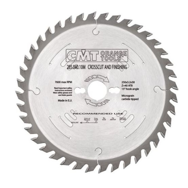 Картинка - Пила HM D = 550 F = 30 Z = 60 K = 4,2 / 3,2 до реза вдоль. <= 10 (285.060.22M)