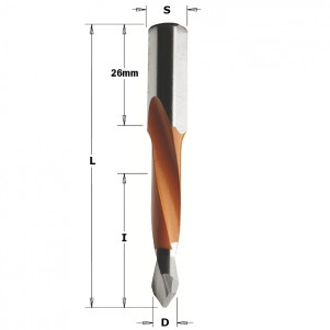 Сверло P HW D = 7 I = 35 L = 70 S = 10x26 RH XTREME (314.070.41)